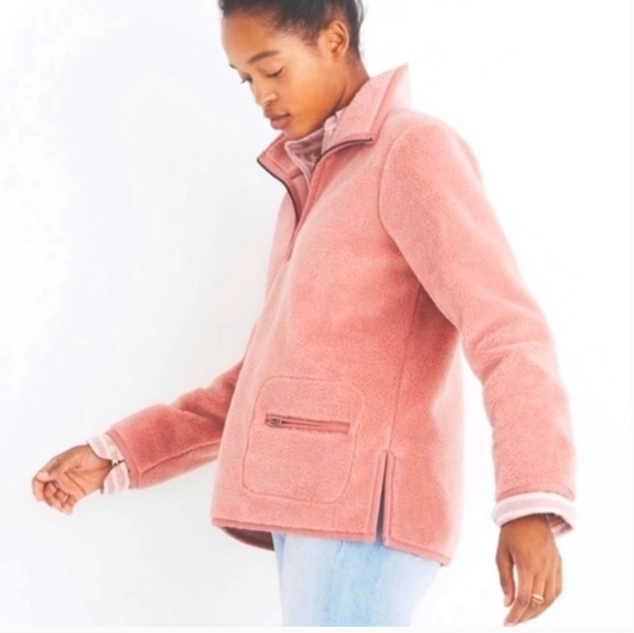Madewell sherpa popover - Picture 3 of 8